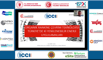 Turboden ORC çözümleri ICCI 2020 konferans sunumu